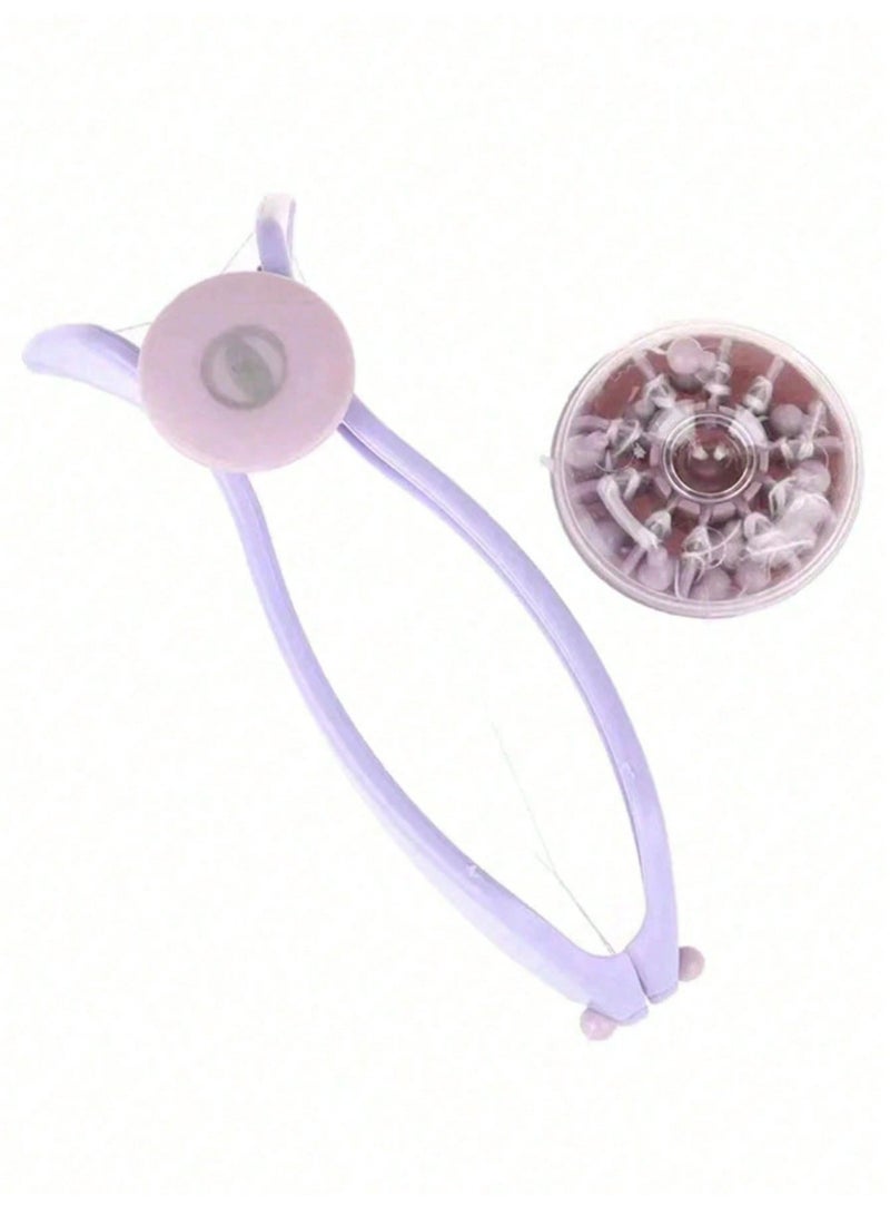 Facial Hair Removal Tool for Women, Multi-Functional Cotton Threading Epilator for Face & Neck, Portable Manual Hair Remover with Replaceable Threads, Smooth Skin Without Irritation - Image 3