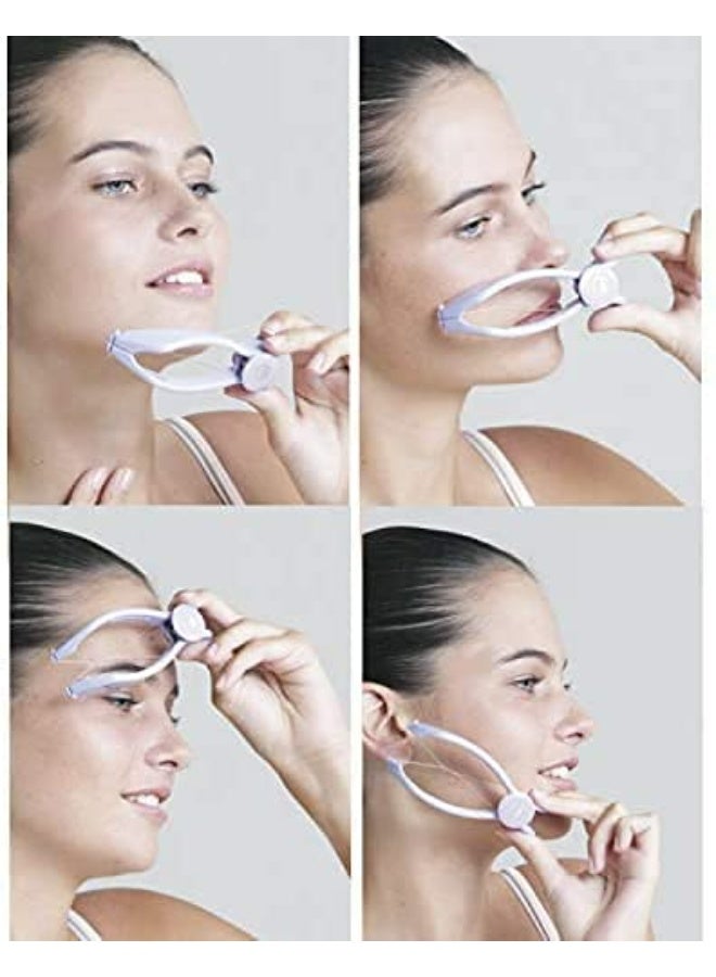 Facial Hair Removal Tool for Women, Multi-Functional Cotton Threading Epilator for Face & Neck, Portable Manual Hair Remover with Replaceable Threads, Smooth Skin Without Irritation - Image 5