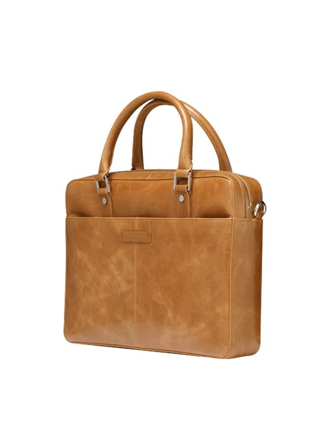 DBRAMANTE1928 New Rosenborg  14 inch Laptop Bag  - Tan (2nd Gen)  - Image 5