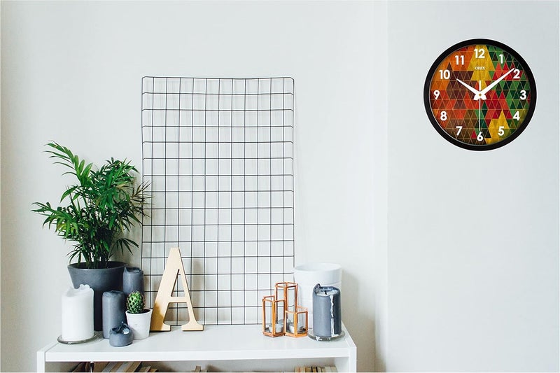 OREX Wall Clocks for Home, Living Room, Bedroom, Kitchen, Office, Kidsroom, Shop(Tringle Design) - Image 4