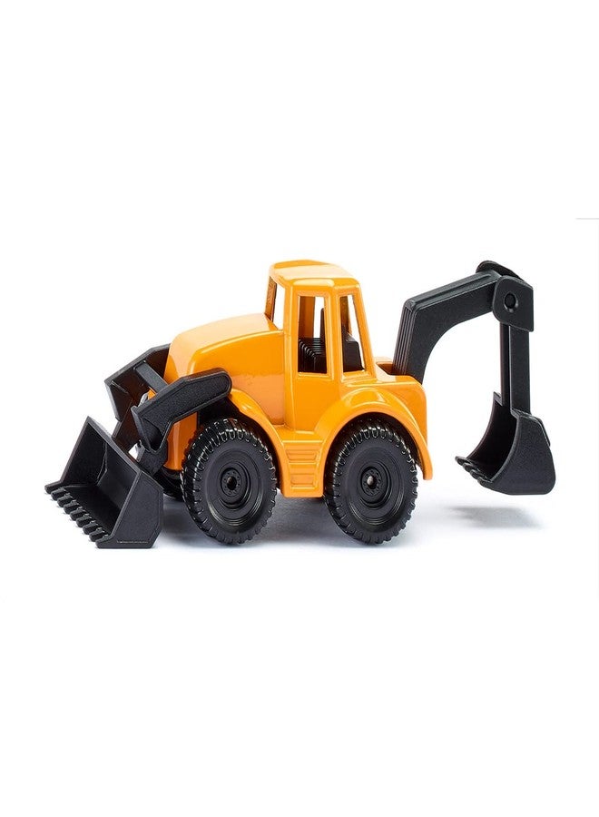 Siku 1103, Backhoe Loader, Metal/Plastic, Yellow/Black, Movable Parts - Image 1