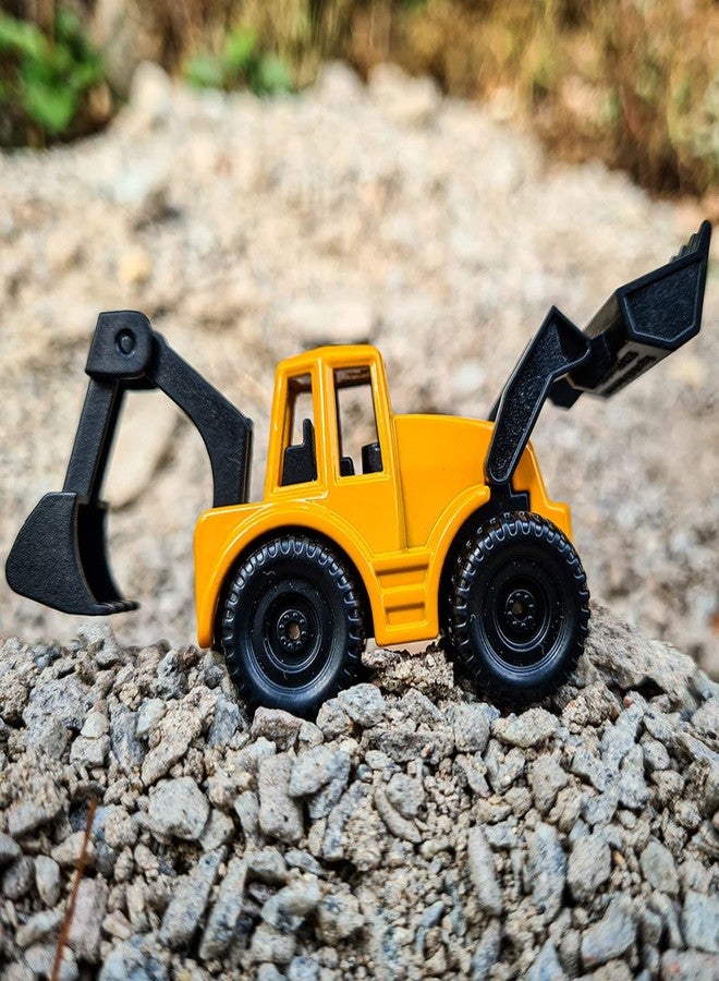 Siku 1103, Backhoe Loader, Metal/Plastic, Yellow/Black, Movable Parts - Image 4