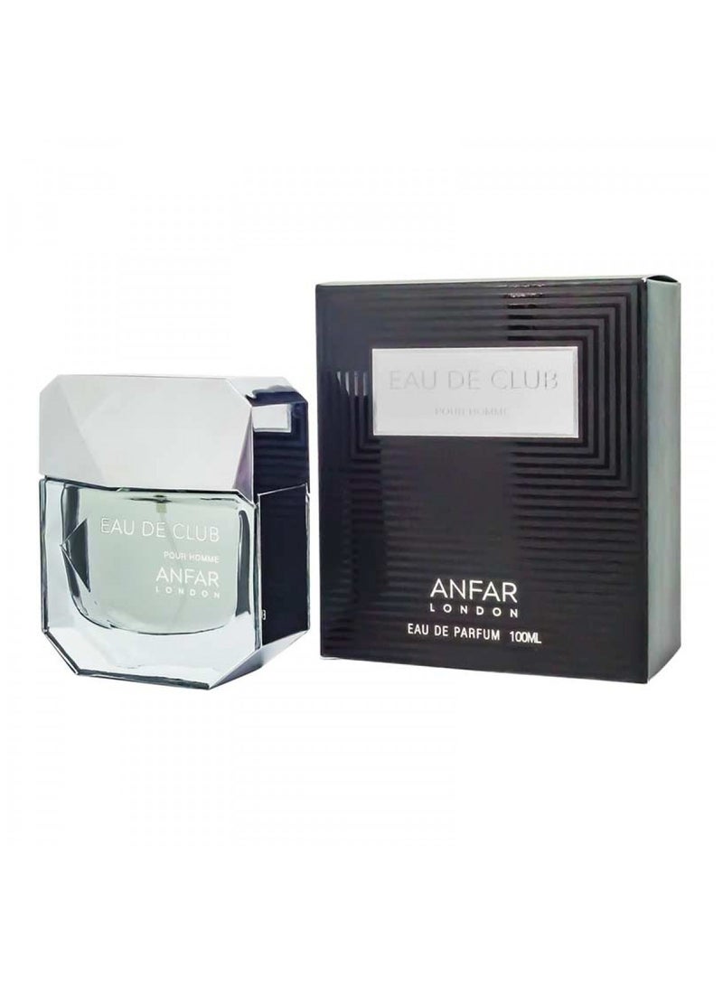 Anfar Eau De Club Pour Homme - 100ml | Eau De Parfum for Men - Image 1