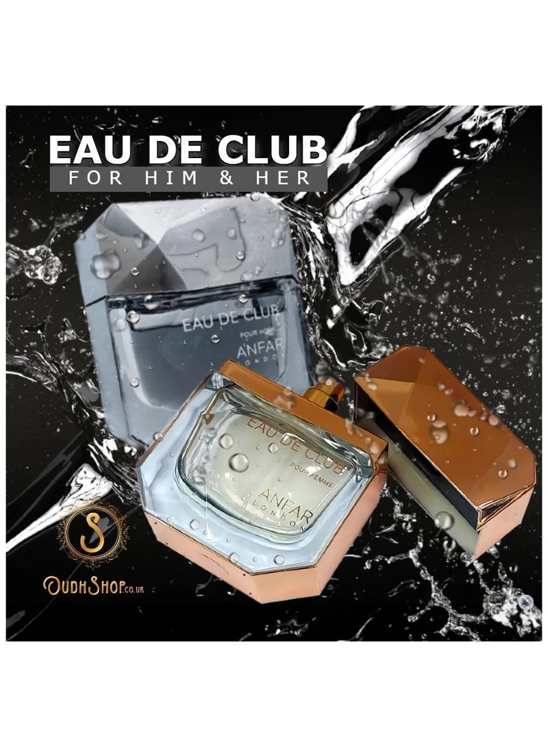 Anfar Eau De Club Pour Homme - 100ml | Eau De Parfum for Men - Image 4