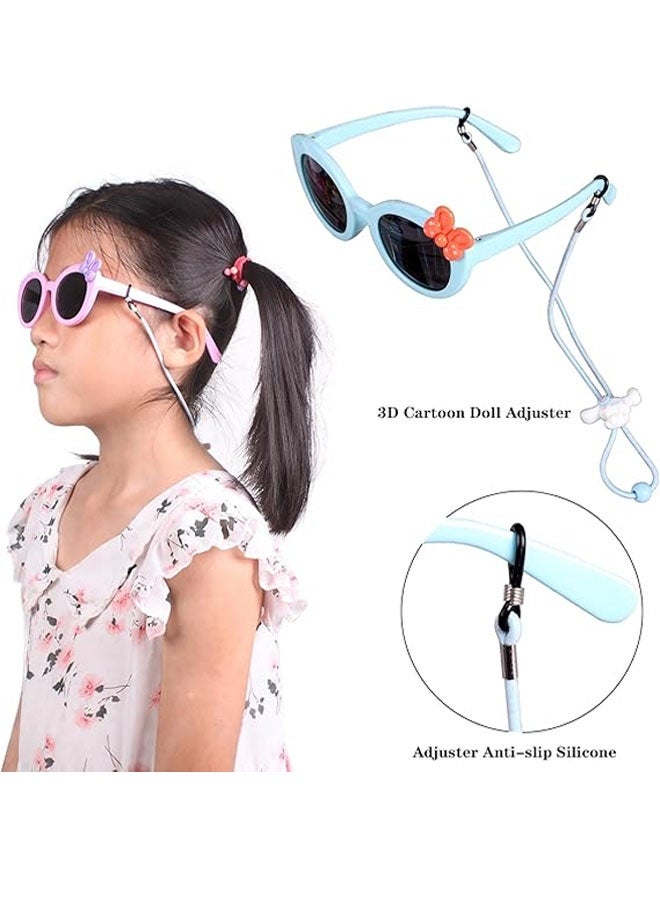 6Pcs Adjustable Stretchy Eyeglass Straps for Eye Glasses Anti-slip Retainer Cord for Boys Girls Adult - Image 2