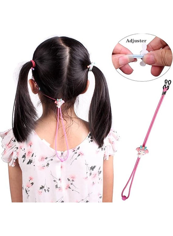 6Pcs Adjustable Stretchy Eyeglass Straps for Eye Glasses Anti-slip Retainer Cord for Boys Girls Adult - Image 3