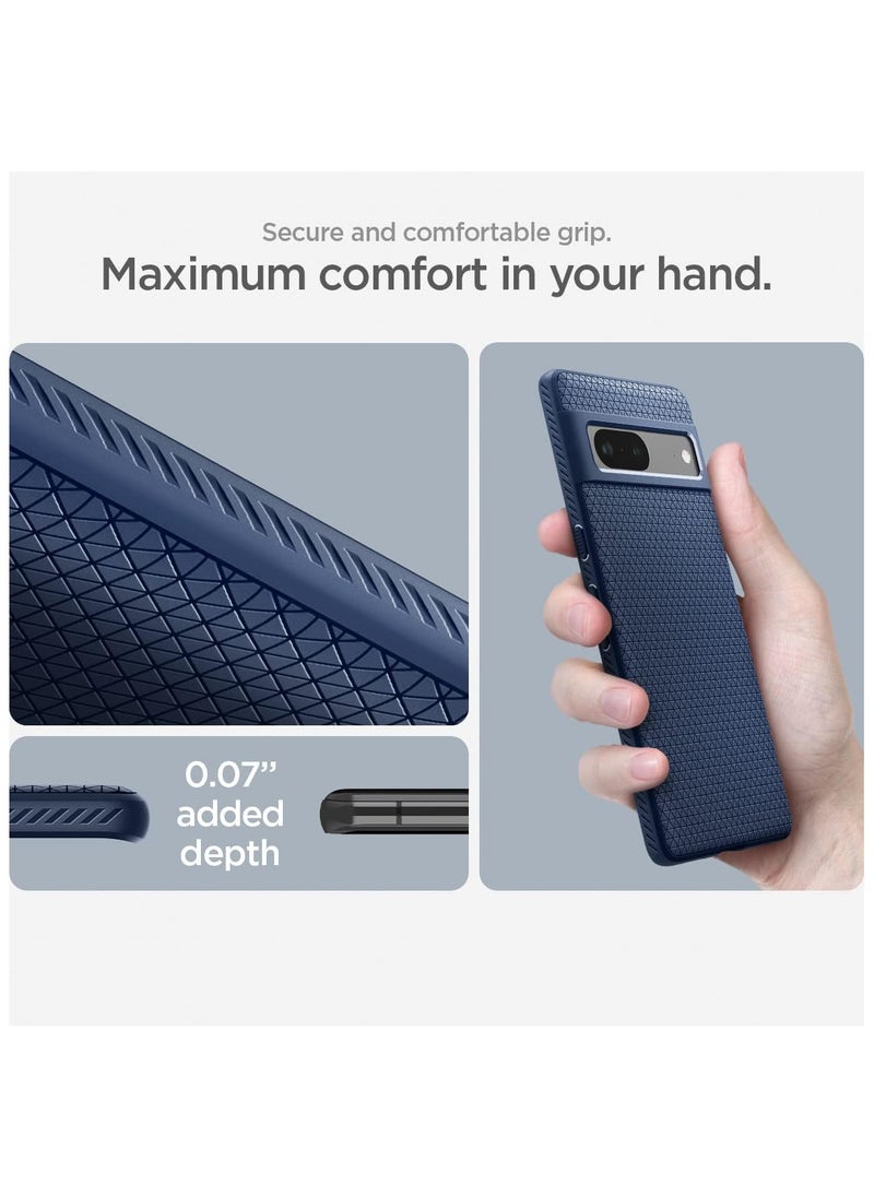 Spigen Liquid Air [Made for Google] Pixel 7 Case - Navy Blue