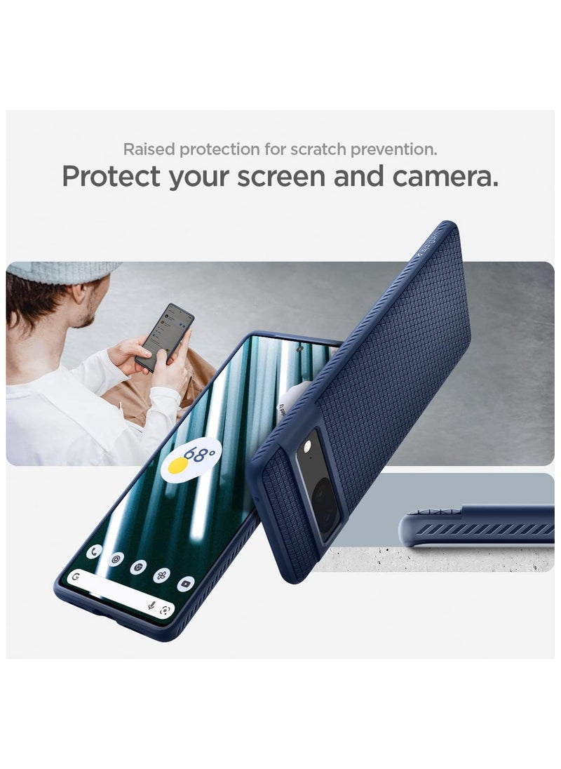 Spigen Liquid Air [Made for Google] Pixel 7 Case - Navy Blue