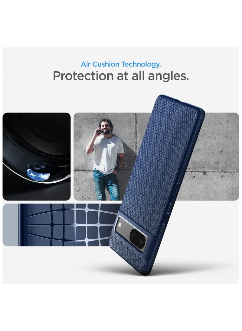 Spigen Liquid Air [Made for Google] Pixel 7 Case - Navy Blue