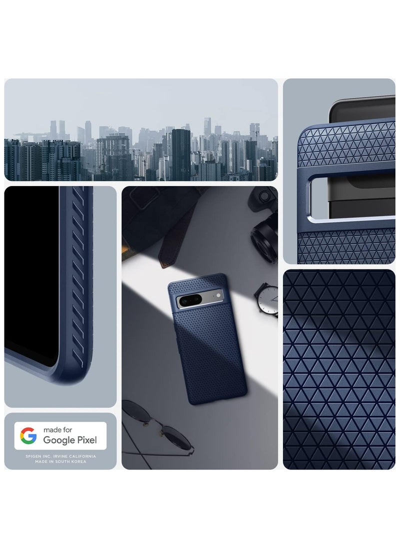 Spigen Liquid Air [Made for Google] Pixel 7 Case - Navy Blue