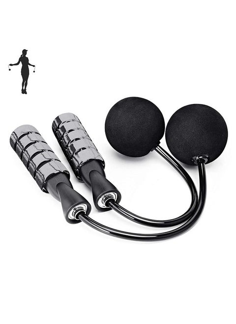 Cordless Jump Rope - Adjustable Ropeless Skipping Rope With Two Balls