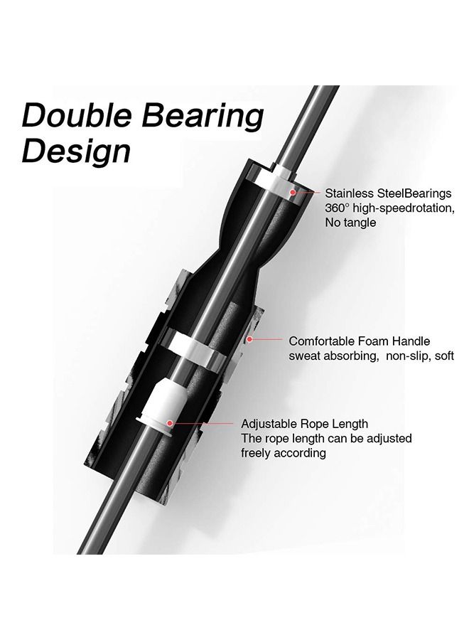 Fanski Cordless Jump Rope - Adjustable Ropeless Skipping Rope With Two Balls - Image 5