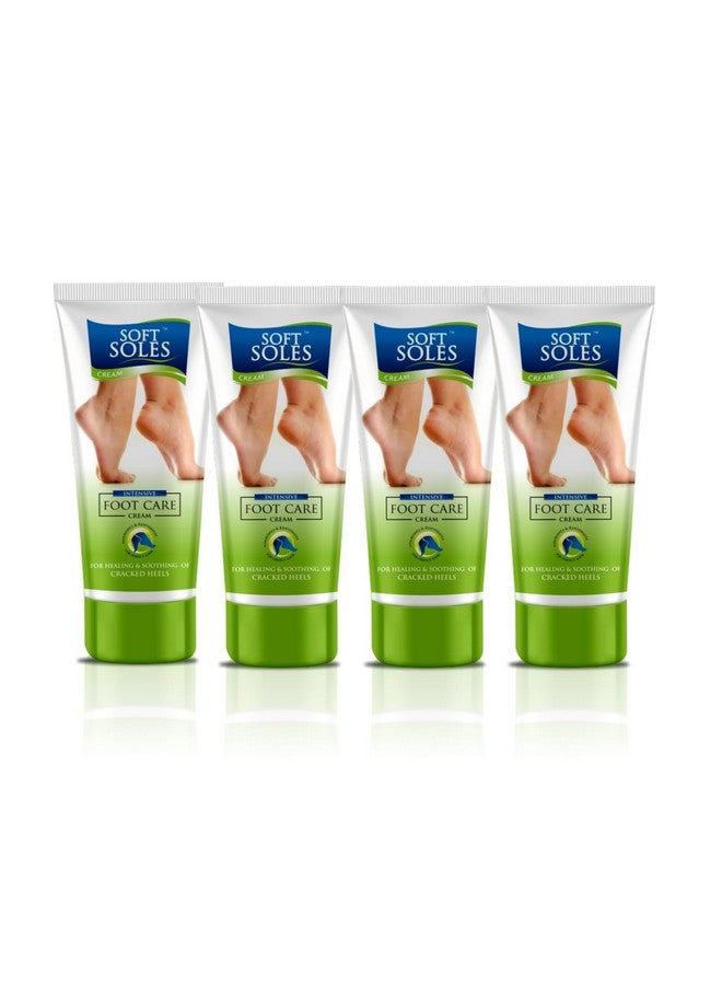 LEEFORD Softsoles Foot Cream For Cracked Heel & Rough(30 Gm-Pack Of 4)-Feet Cream For Dry And Cracked Heel Repair With Benefits Of Jojoba Oil,Bees Wax,Wheat - Image 1