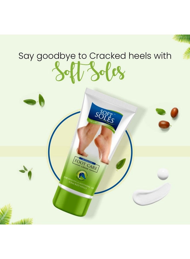 LEEFORD Softsoles Foot Cream For Cracked Heel & Rough(30 Gm-Pack Of 4)-Feet Cream For Dry And Cracked Heel Repair With Benefits Of Jojoba Oil,Bees Wax,Wheat - Image 3