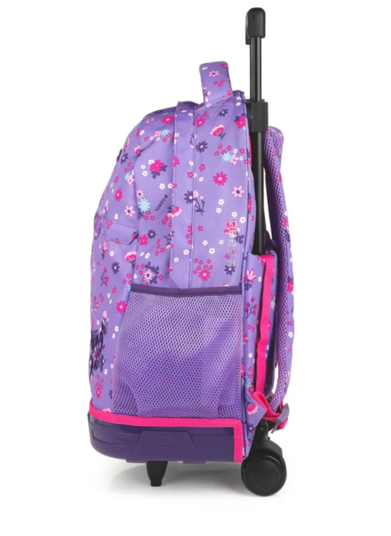 غابول حقيبة ظهر Gabol Violet Kids Trolley حقيبة ظهر مدرسية لحضانة الأطفال لمرحلة ما قبل المدرسة للأولاد والبنات