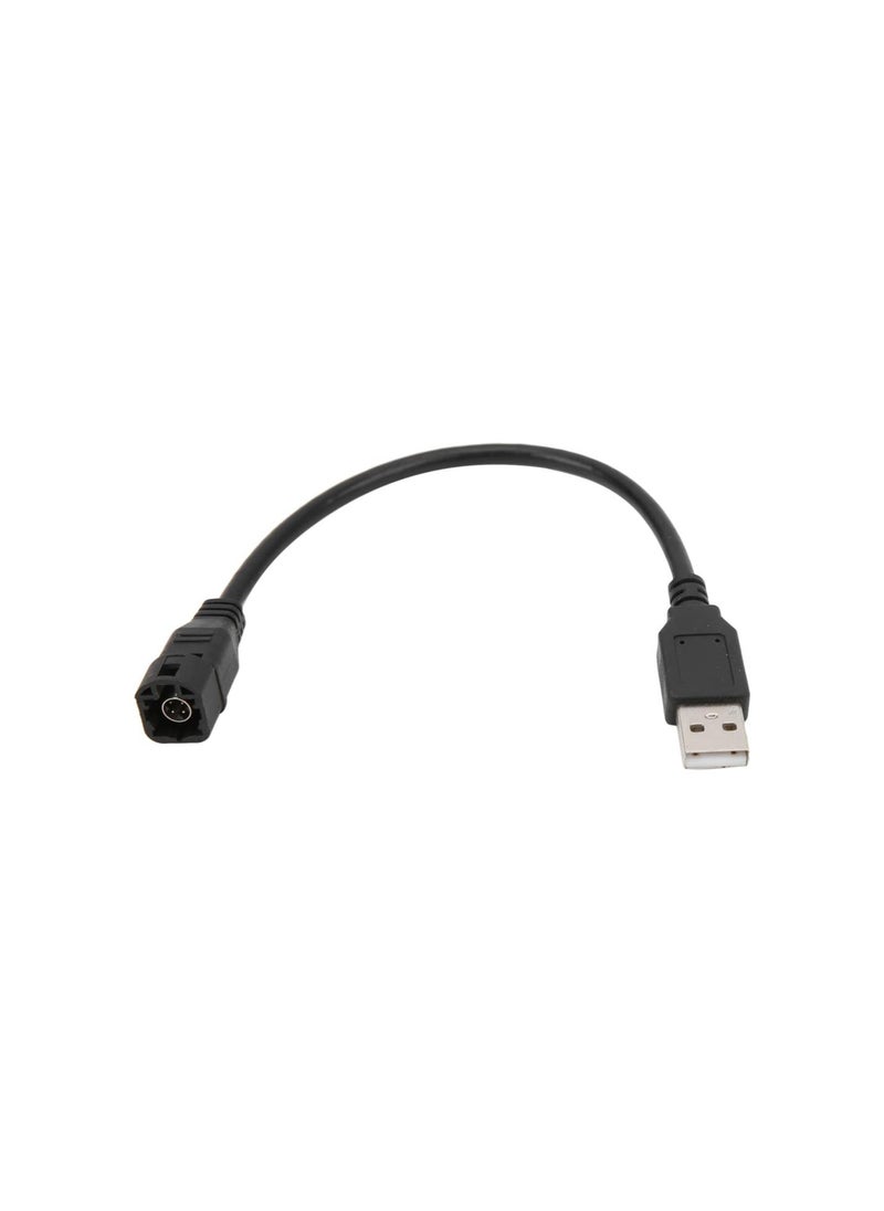 Generic - USB AUX Cable, Car USB AUX Audio Cable Adapter Black for RCD510 RCD300 System Replacement for Sagitar - Image 1