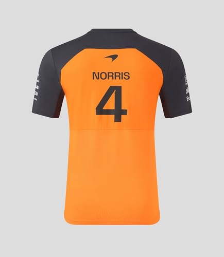 Castore McLaren F1 2025 Men's Lando Norris Team T-Shirt (Autumn Glory, XL) - Image 2