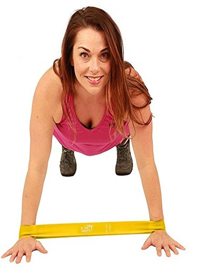 Fit Simplify 10 Inch Resistance Loop Exercise Bands, Set of 5, Assorted Colors - Image 5