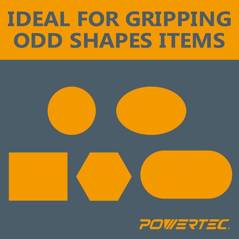 POWERTEC Strap Clamps for Woodworking – Quick Release Band Clamps with Ergonomic Handle, Adjustable Picture Frame Clamp, 13 ft Strap Belt Clamps for Cabinets and Drawers (71101) - Image 4