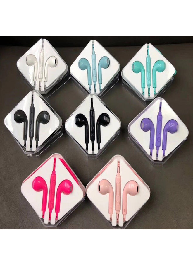 Generic - Colorful Headphones For Android Apple Full Color Tuning Call Subwoofer Into The Ear-Color:Grey - Image 1
