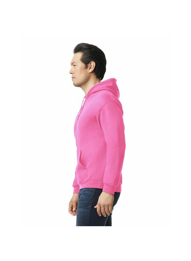 Gildan Adult Fleece Hoodie Sweatshirt, Style G18500, Multipack, Safety Pink (1-Pack), 2X-Large - Image 2