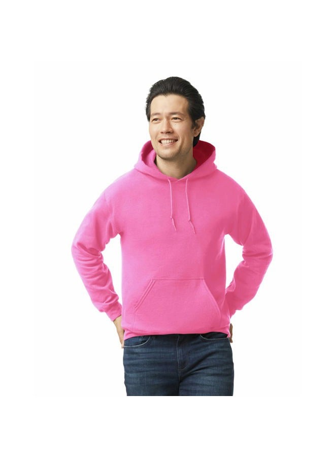 Gildan Adult Fleece Hoodie Sweatshirt, Style G18500, Multipack, Safety Pink (1-Pack), 2X-Large - Image 1