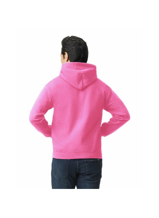 Gildan Adult Fleece Hoodie Sweatshirt, Style G18500, Multipack, Safety Pink (1-Pack), 2X-Large - Image 4