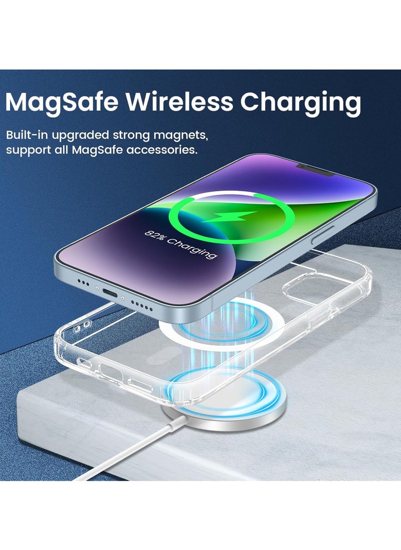 Generic - MagSafe Compatible Case Cover For Apple iPhone 13 Clear - Image 1