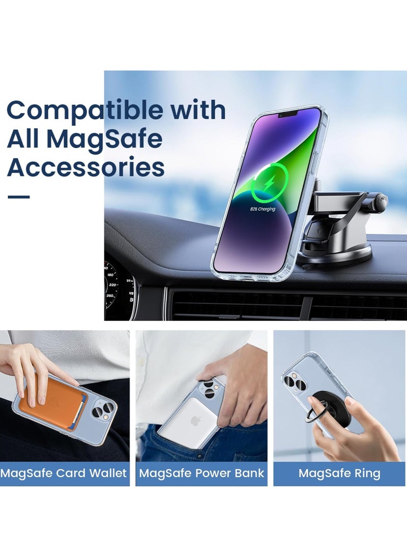 Generic - MagSafe Compatible Case Cover For Apple iPhone 13 Clear - Image 1