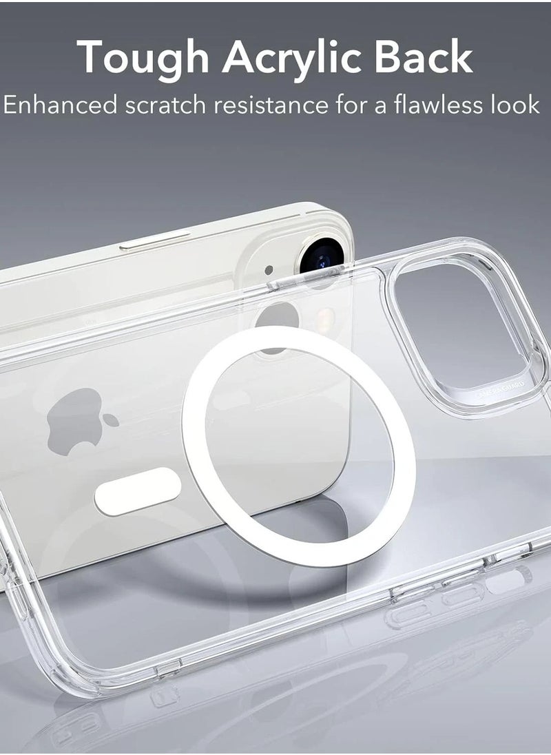 Generic - MagSafe Compatible Case Cover For Apple iPhone 13 Clear - Image 1