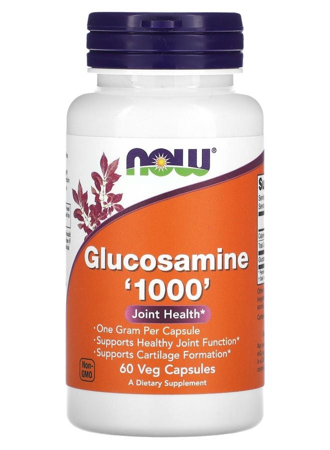 now Glucosamine '1000' 60 Veg Capsules (1000 mg per Capsule) - Image 1