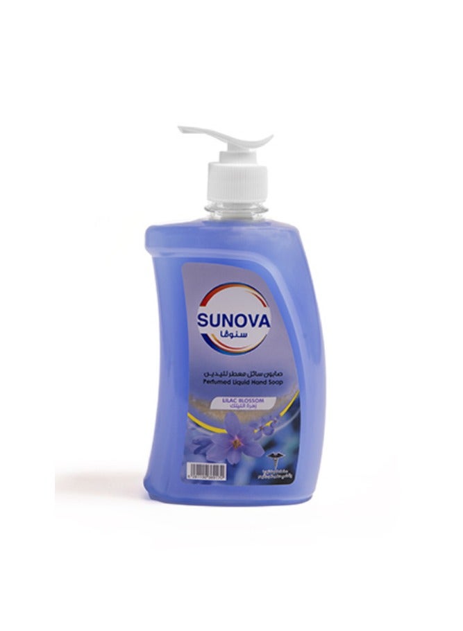 Liquid Hand Soap Lilac Blossom Eliminates stubborn odors and gives hands softness 330 ML