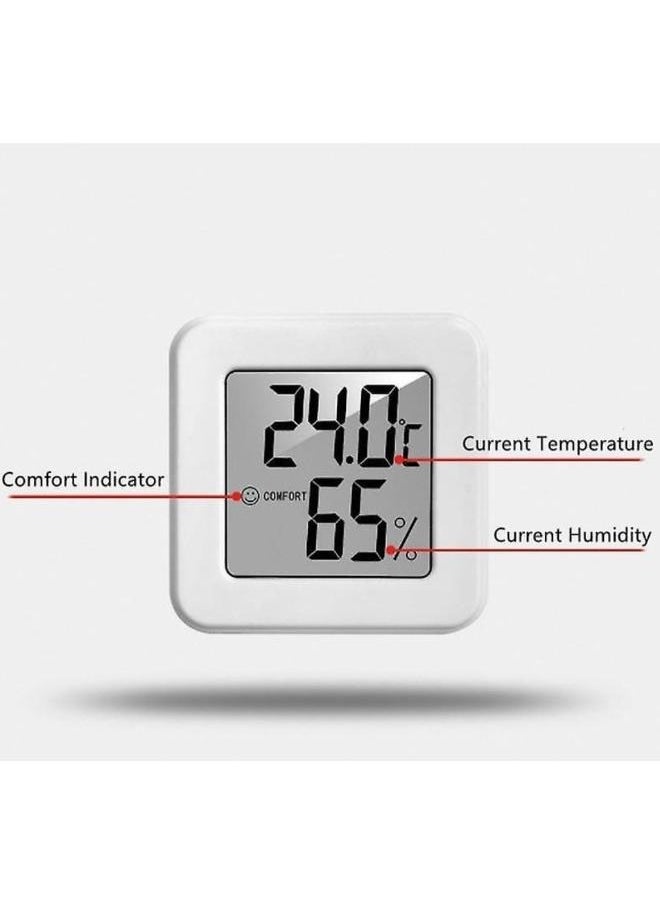Generic - Mini LCD Digital Thermometer Hygrometer Indoor Room Temperature Humidity Meter Sensor - Image 1