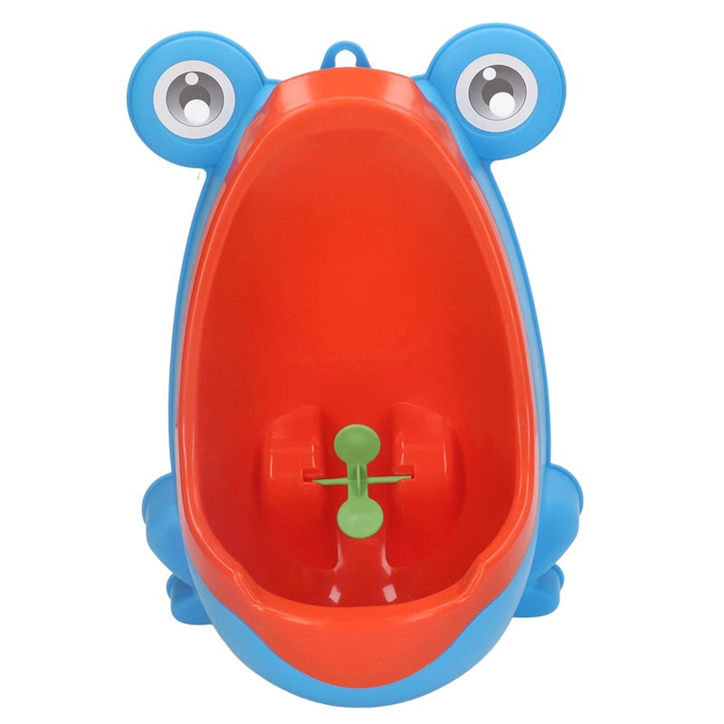 Children Potty Training Urinal With Aiming Target Cute Cartoon Animal Shape Plastic Blue - Image 2