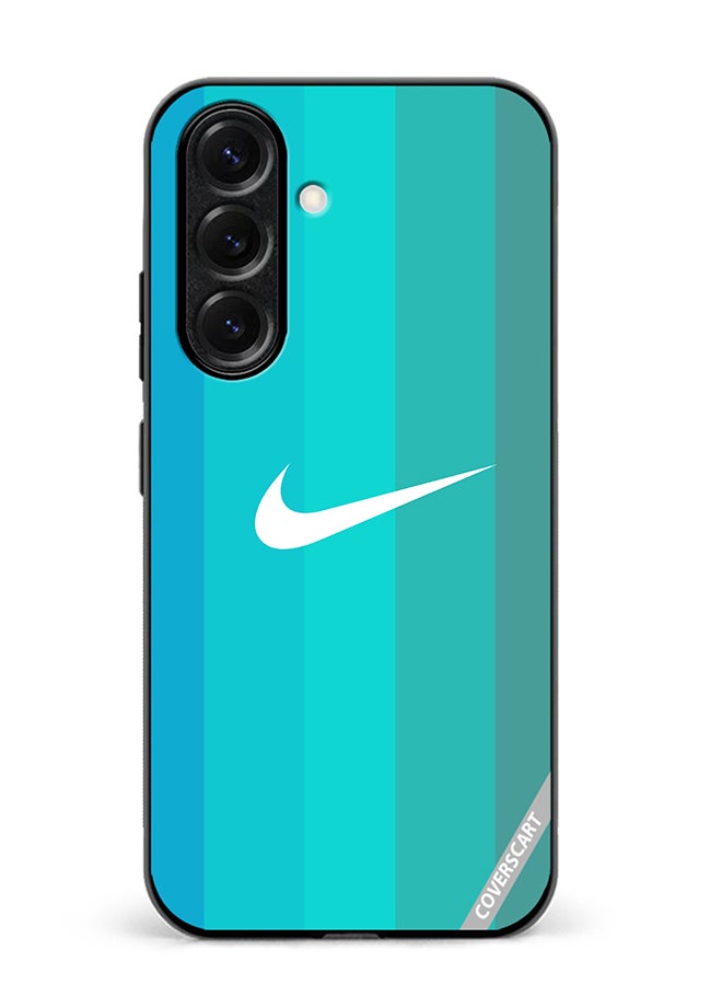 VR CREATIVE Protective Case Cover For Samsung Galaxy A56 Nike Logo Turquois Design Multicolour