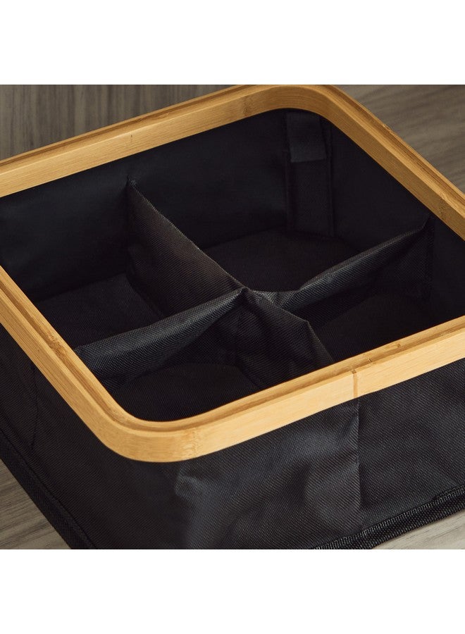 هوم بوكس منظم خزانة قماش أكسفورد بـ 4 أقسام - Image 3