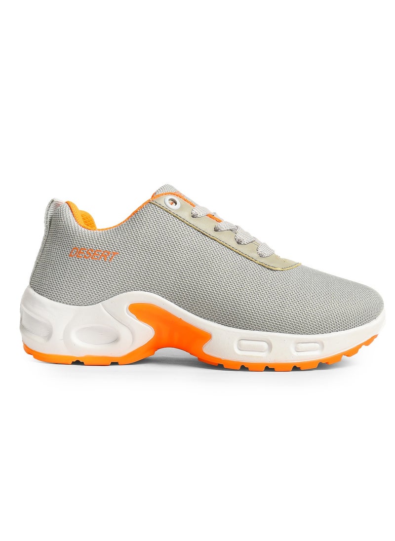 Desert Sportive Lace-Up Sneakers For Kids  - Image 1