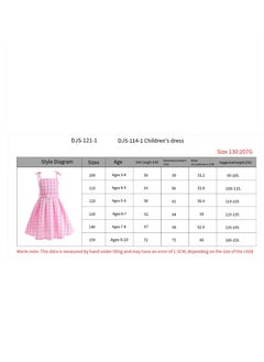 Loquat Barbie Dress For Children's Cosplay Clothing DJS121 Barbie dress Pink  - Image 2