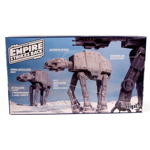 MPC Star Wars: The Empire Strikes Back at-at 1:1000 Scale Model Kit - Image 5