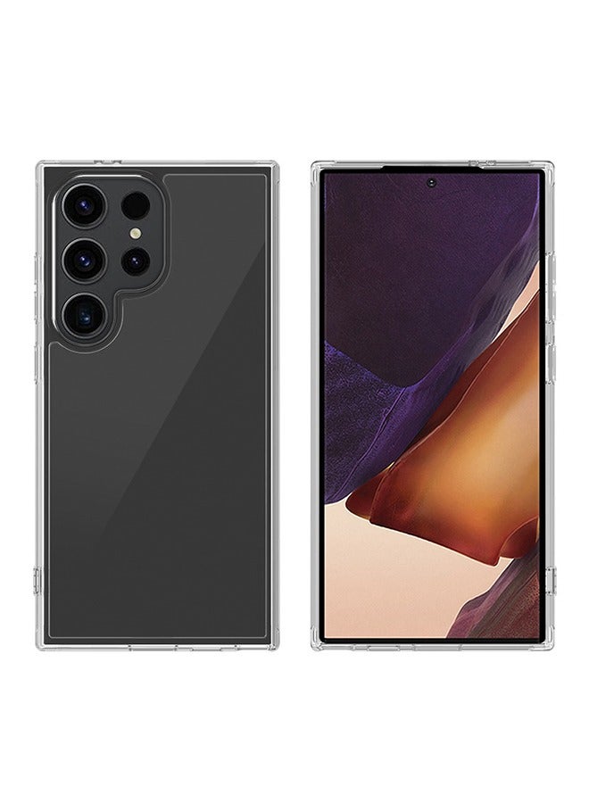 Ultra Thin Clear Case for Samsung Galaxy S22 Ultra Plus Full Camera Protection TPU Back Cover Compatible - Image 2