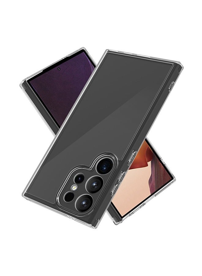 Ultra Thin Clear Case for Samsung Galaxy S22 Ultra Plus Full Camera Protection TPU Back Cover Compatible - Image 1