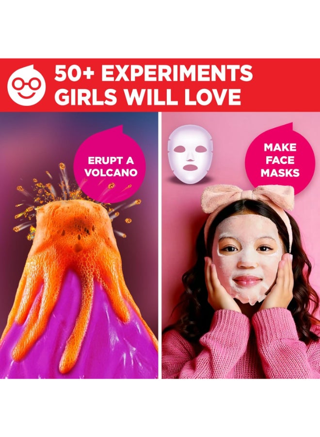 Doctor Jupiter Toy Science Kit for Girls Age 4-5-6-7-8 | Birthday Gifts for 4 to 8 Year Old Kids | Learning & Education Toys | 50+ Experiments Starter Science Series - Image 3