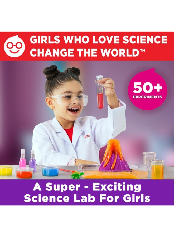 Doctor Jupiter Toy Science Kit for Girls Age 4-5-6-7-8 | Birthday Gifts for 4 to 8 Year Old Kids | Learning & Education Toys | 50+ Experiments Starter Science Series - Image 2