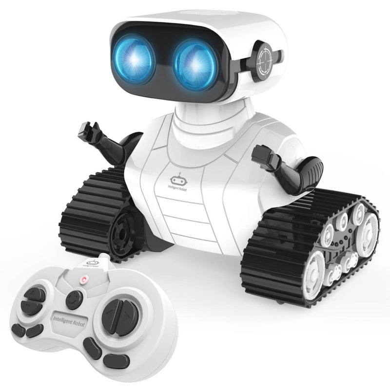 هوديوس طفل لعبة التحكم عن بعد الروبوت RC سيارة بيضاء - Image 1