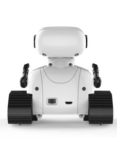 HouDeOS Children's Toy Remote Control Robot RC Car White  - Image 2