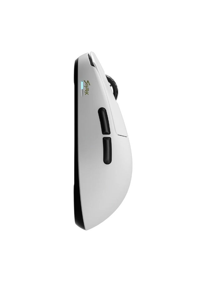 Scyrox V8 Wireless Mouse is lightweight, low-latency, and comfortable for your laptop. It features exceptional performance that takes your gaming experience to a new level. It comes with an 8K dongle that lets you easily enjoy an amazing 8000Hz polling rate. You can count on fast and accurate responses during intense gaming sessions. Color: White