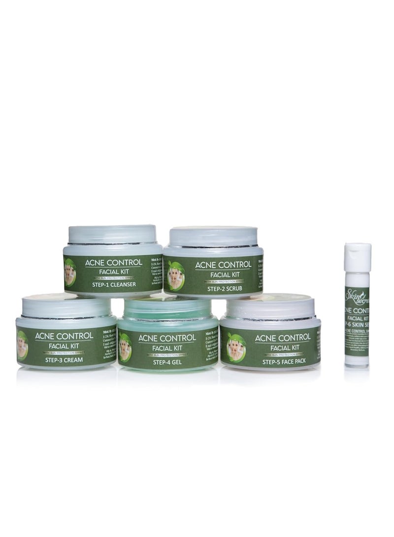 Skin Secrets Acne Control Facial Kit enriched with Neem & Tea Tree Oil, 310gm - Image 3