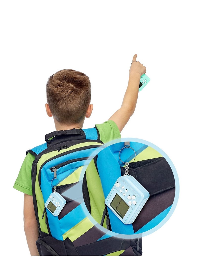 KASTWAVE 6 Pieces Video Game Party Favors Mini Brick Game Toy Keychain Game Console - Image 3