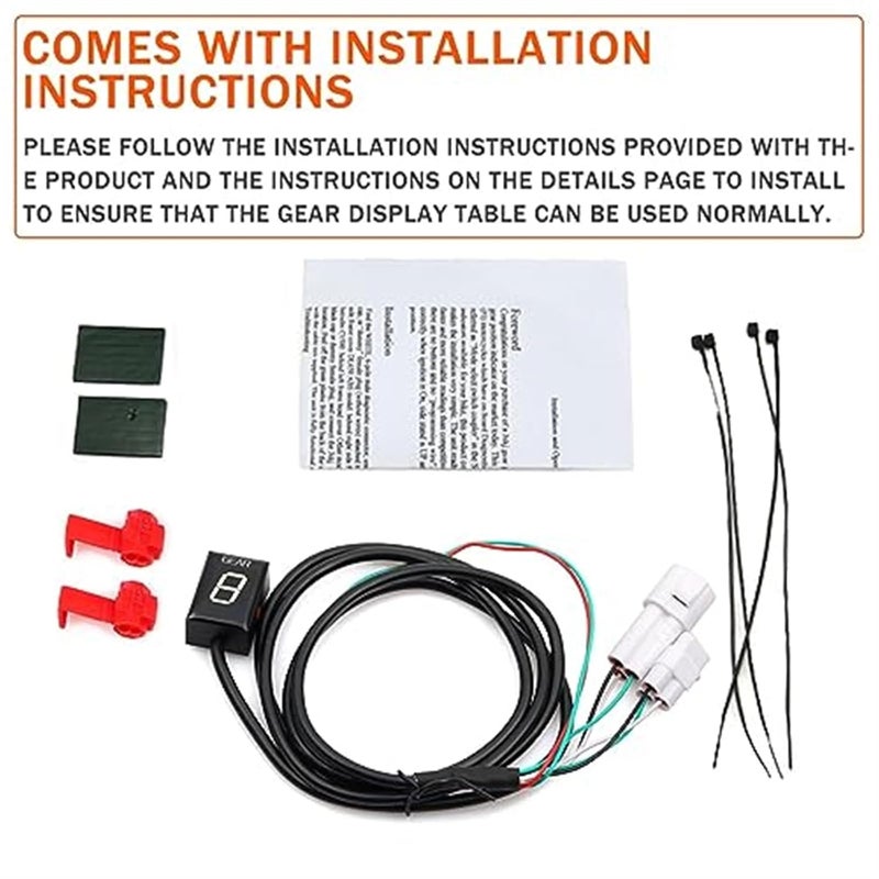 Wivplex Motorcycle Gear Indicator for XJR1300 - Image 3