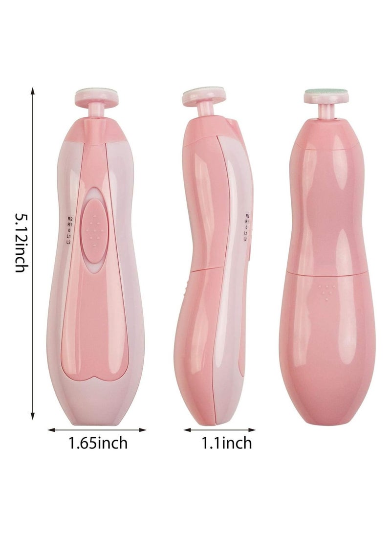 BLOOMING TIME 6-In-1 Baby Electric Nail File Trimmer Tool Kit With LED Light For Children  - Image 3